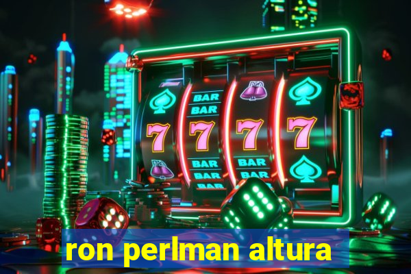 ron perlman altura